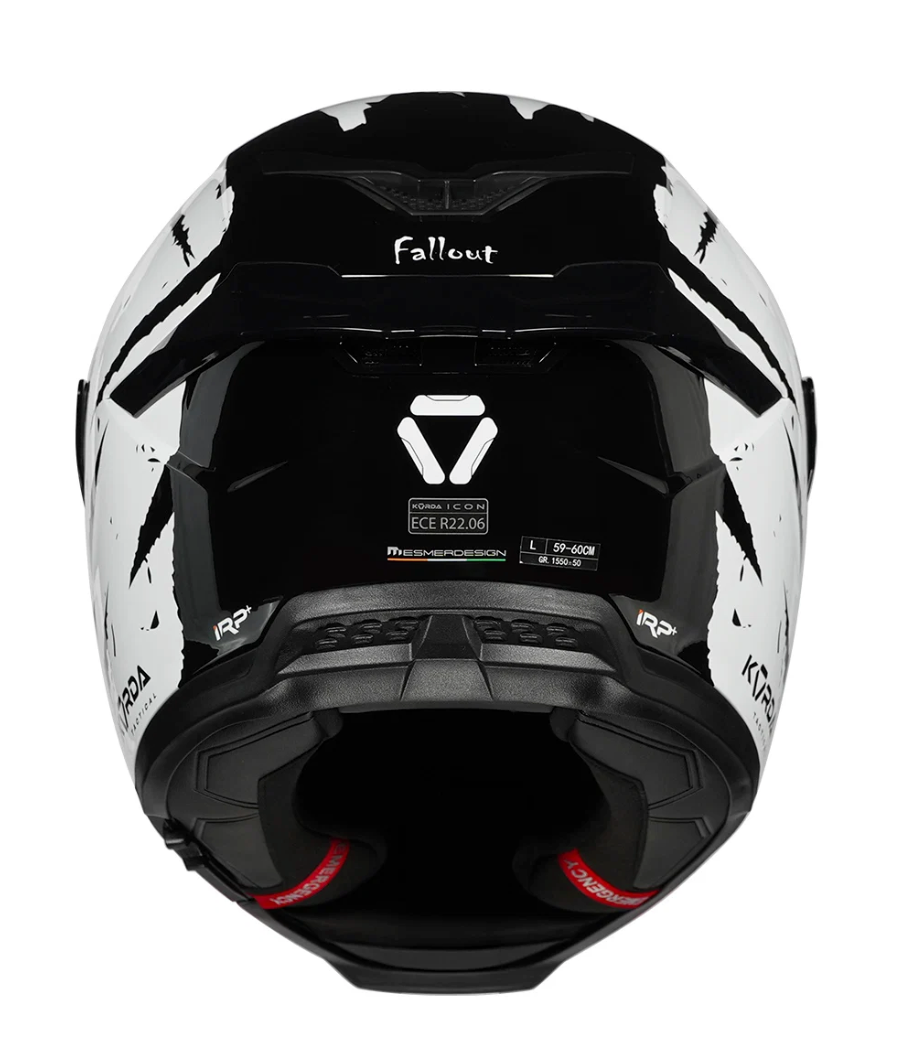 Korda Icon Fallout Helmet (White)