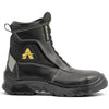 Orazo PICUS Trail Velcro Water Proof Motorcycle Riding Boots (Black) (VWP)