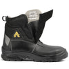 Orazo PICUS Trail Velcro Water Resistant Motorcycle Riding Boots (Black) (VWR)