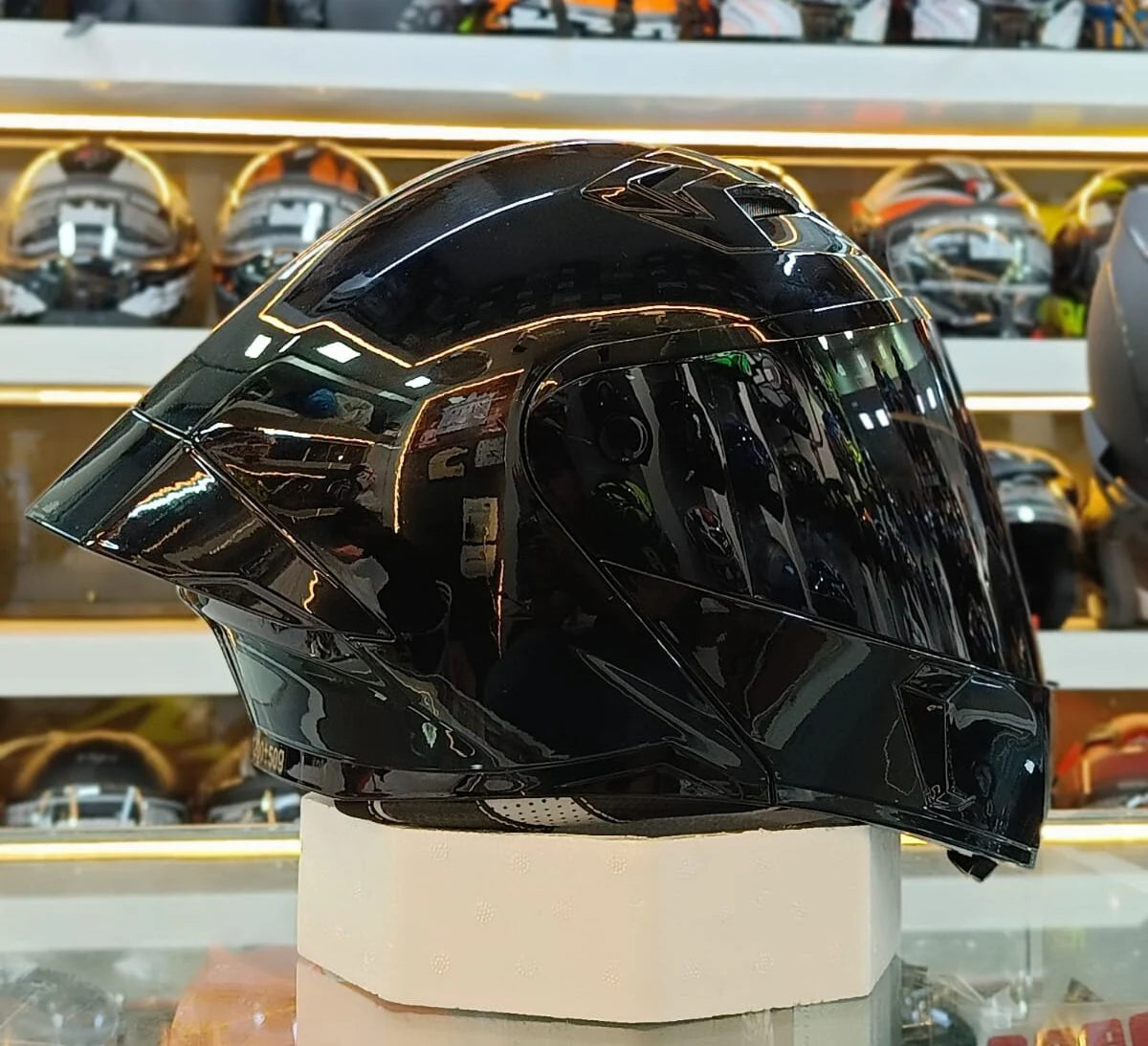 Steelbird Helmet SBA-20 Glossy black dual visor