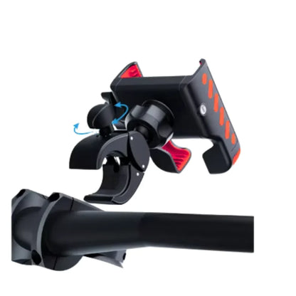 Revlox Clutch Mobile Holder for Bike & Cycle | 360° Secure Lock |