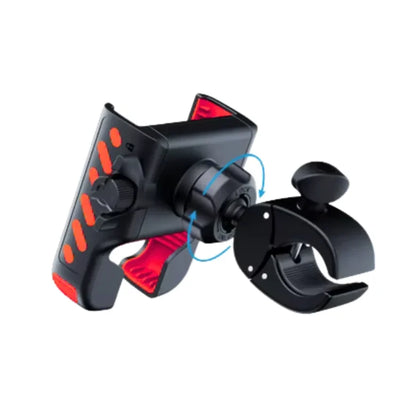 Revlox Clutch Mobile Holder for Bike & Cycle | 360° Secure Lock |