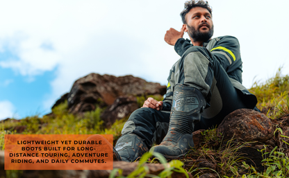Raida Discover Evo Motorcycle Boots | Adventure Touring Riding Boots w
