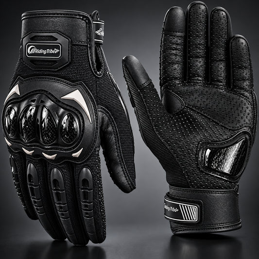 RIDING TRIBE GLOVES WITH FINGER TOUCH HIGH QUALITY WITH PALM SLIDER