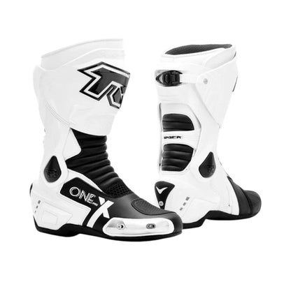 TR Tiger X-ONE PRO Riding boots X1 PRO | WHITE BLACK | BIKEYWEAR